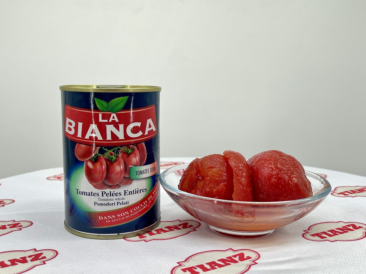 Whole Peeled Tomato 400g Customized private label