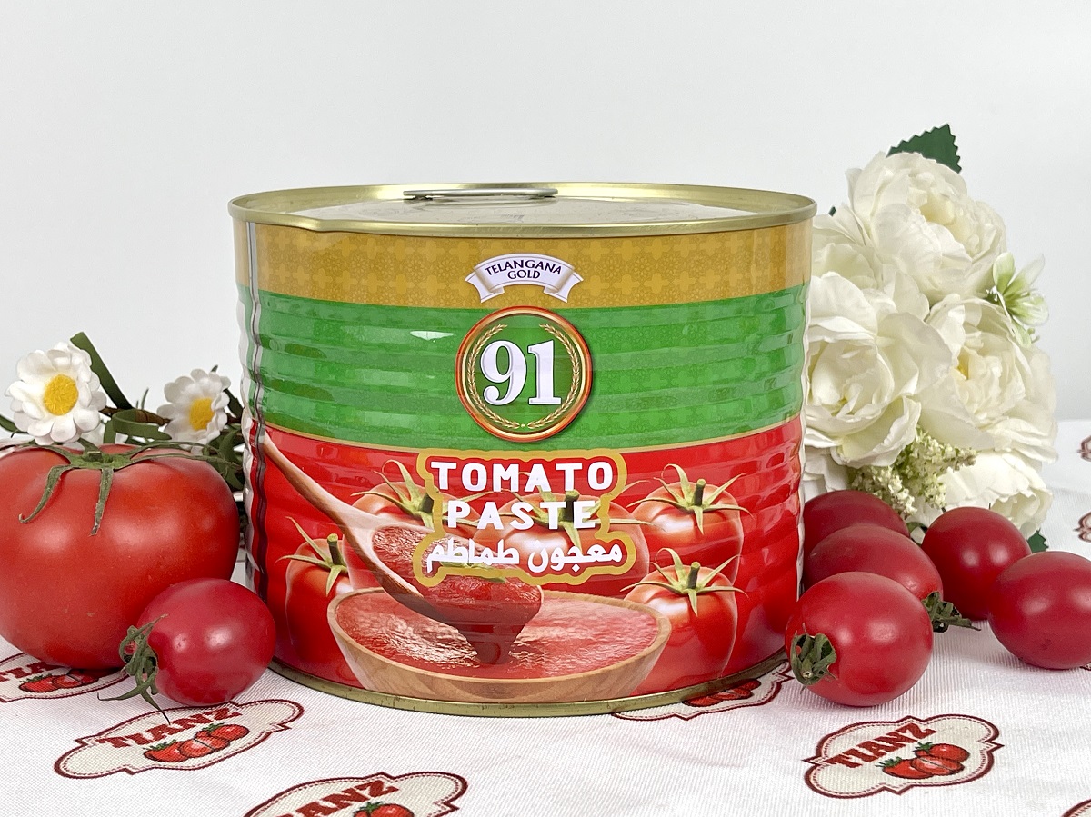 Canned Tomato Paste 2200g Customized private label